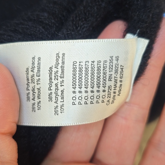 Aritzia Wilfred Black Turtleneck Sweater Xs - Picture 8 of 8